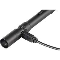 Lampe de poche stylo USB Stylus Pro, DEL, 350 lumens, Corps en Aluminium, piles Rechargeable, Compris Distribution Industrielle GC