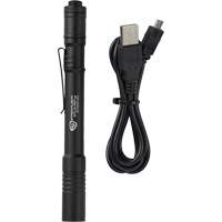 Lampe de poche stylo USB Stylus Pro, DEL, 350 lumens, Corps en Aluminium, piles Rechargeable, Compris Distribution Industrielle GC