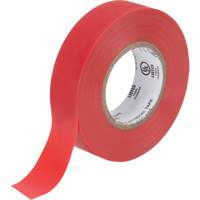 Ruban isolant, 19 mm (3/4") x 18 m (60'), Rouge, 7 mils Distribution Industrielle GC