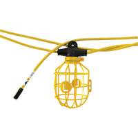 Courroie de lumi&egrave;res moul&eacute;e et robuste, 10 Lumi&egrave;res, 1200" lo, Boîtier en Plastique Distribution Industrielle GC