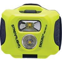 Enduro&reg; Pro HAZ-LO&reg; Intrinsically Safe Headlamp, LED, 235 Lumens, 5 Hrs. Run Time, AAA Batteries Distribution Industrielle GC