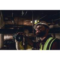 USB HAZ-LO&reg; Intrinsically Safe Headlamp, LED, 250 Lumens, 7 Hrs. Run Time, Rechargeable Batteries Distribution Industrielle GC