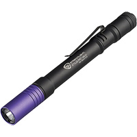Lampe stylo UV avec port de recharge micro USB Stylus Pro, DEL, Corps en Aluminium, piles Rechargeable, Compris Distribution Industrielle GC