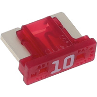 Fusible &agrave; lames pour automobiles LP de la s&eacute;rie MINI, Cartouche, 10 A, 58 V Distribution Industrielle GC
