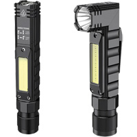 Baladeuse multifonctionnelle, DEL, 500 lumens, Piles Rechargeable Distribution Industrielle GC