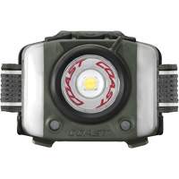 Lampe frontale FL97R &agrave; trois couleurs avec syst&egrave;me Twist Focus et commande vocale, DEL, 830 lumens, 2 hres de fonctionnement, piles Rechargeable Distribution Industrielle GC