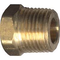 Hex Head Cored Plug, Pipe, 1/8" Dia., Brass Distribution Industrielle GC