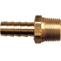 Male Hose Connector, Brass, 1/4" x 1/4" Distribution Industrielle GC