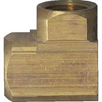 Extruded 90° Elbow Pipe Fitting, FPT, Brass, 1/8" Distribution Industrielle GC