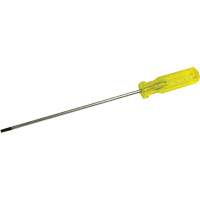Tournevis &agrave; fente pour &eacute;lectricien, Tige de 3/16", Ronde, 11-1/2" lo, Prise en Plastique Distribution Industrielle GC