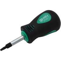 Tournevis court pour vis &agrave; t&ecirc;te carr&eacute;e creuse, Tige de #1, Ronde, 3-1/4" lo, Prise en Coussin&eacute;e Distribution Industrielle GC