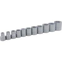 Jeu de douilles SAE, 11 Mcx, Prise de 3/8" Distribution Industrielle GC